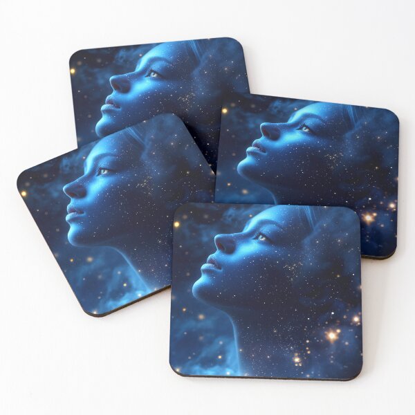 Item preview, Cosmic Nebula Woman designed and sold by ArtiQreate.