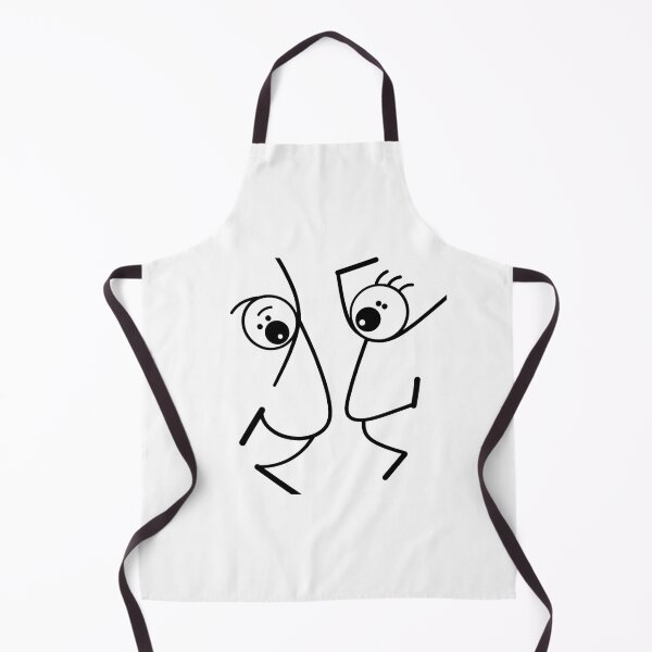 Item preview, “Face to Face – Minimalist Pareidoodle Line Art” designed and sold by Kimmy and Zamiah Art.