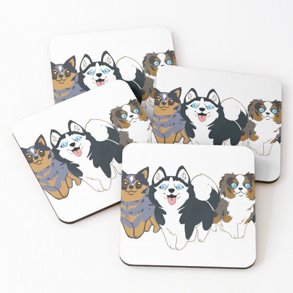 Item preview, Fur Squad Assemble designed and sold by LunaSkye Illustration.
