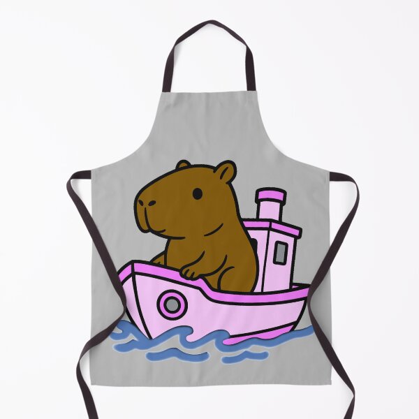 Item preview, Capybara Tug Boat - Pink designed and sold by AngelMiette.