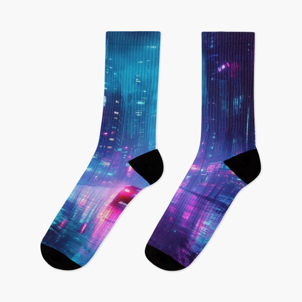 Item preview, Cyberpunk City At Night designed and sold by Rtymer.
