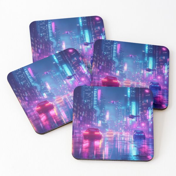 Item preview, Cyberpunk City At Night designed and sold by Rtymer.