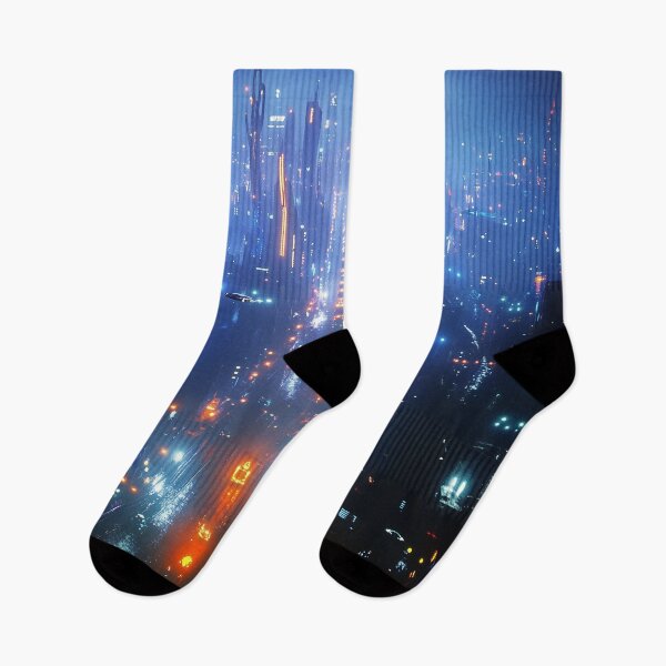 Item preview, Cyberpunk City At Night designed and sold by Rtymer.