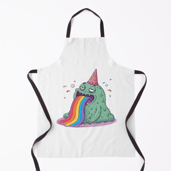 Item preview, Barfday Blob – Rainbow-Vomiting Party Monster Type2 designed and sold by misteranimal.