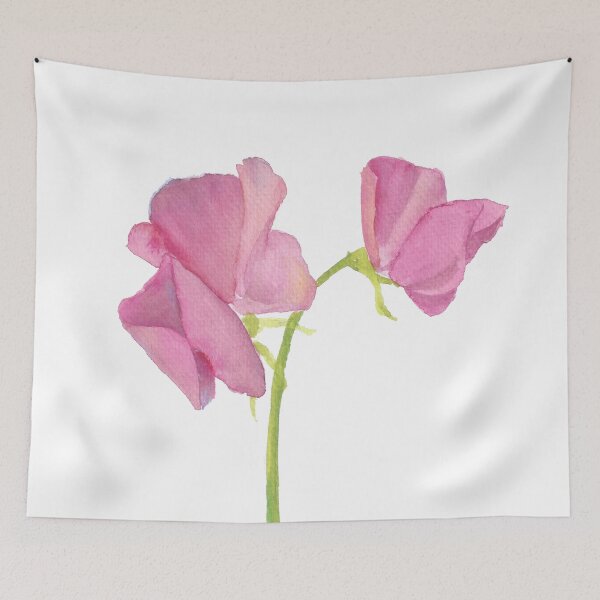 Item preview, Sweet Pea, original watercolor painting designed and sold by SharonRoseR.