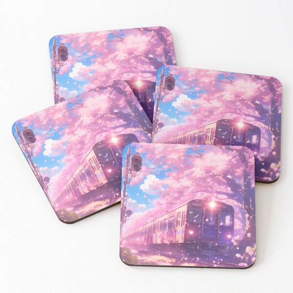 Item preview, Sakura and Local Train designed and sold by YUI Works.