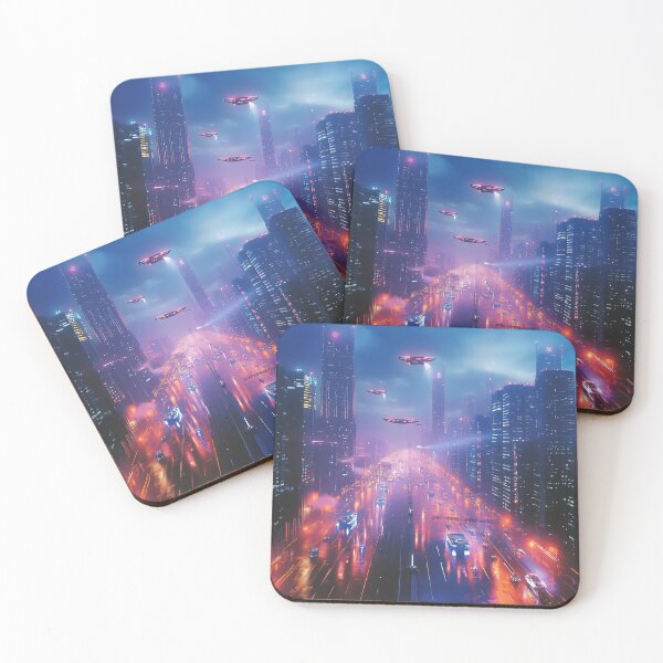 Item preview, Cyberpunk City At Night designed and sold by Rtymer.
