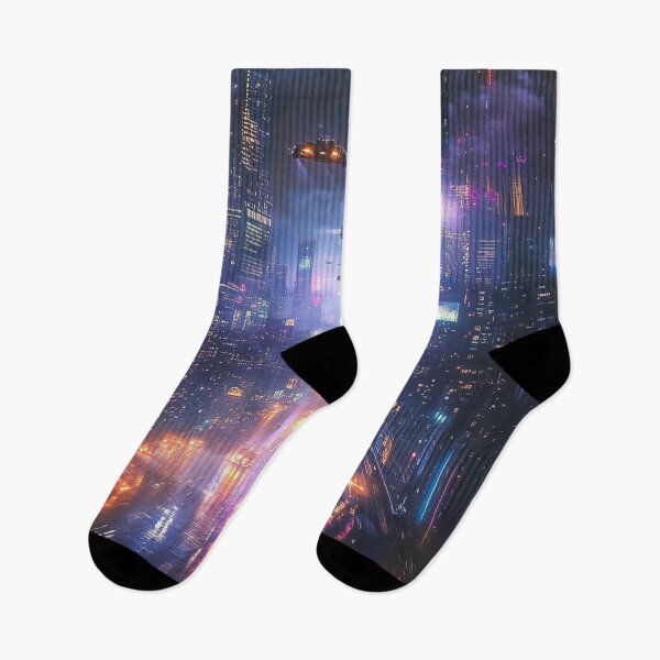 Item preview, Cyberpunk City At Night designed and sold by Rtymer.
