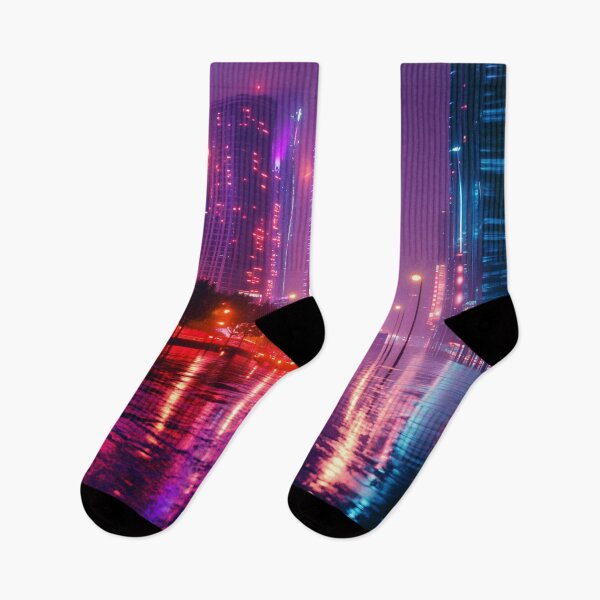 Item preview, Cyberpunk City At Night designed and sold by Rtymer.