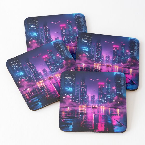 Item preview, Cyberpunk City At Night designed and sold by Rtymer.