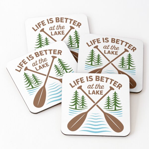 Item preview, Life Is Better At The Lake designed and sold by theartfulaspie.