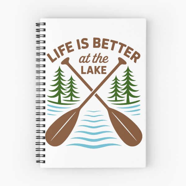 Item preview, Life Is Better At The Lake designed and sold by theartfulaspie.