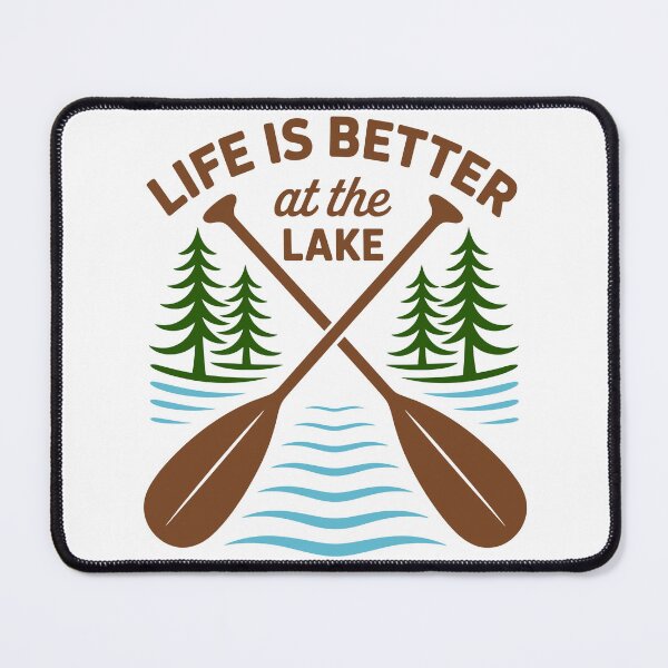 Item preview, Life Is Better At The Lake designed and sold by theartfulaspie.