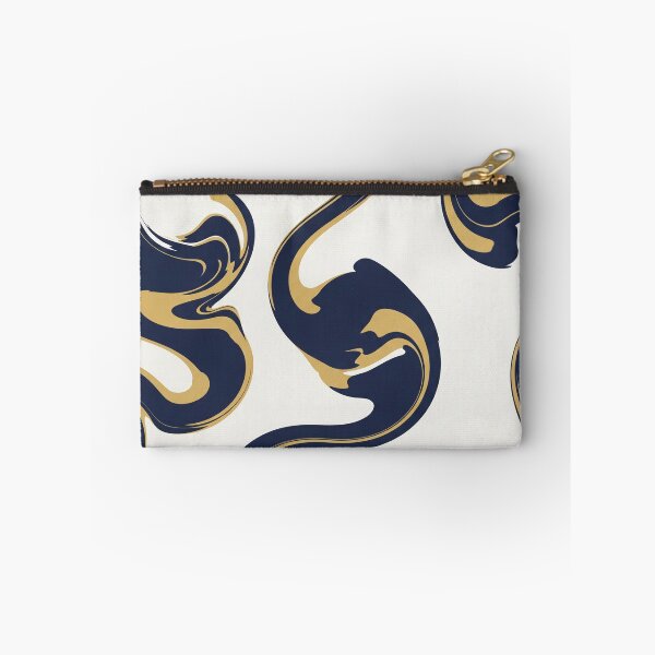 Item preview,  Gold and Navy Shapes on White Background designed and sold by Owcomm.