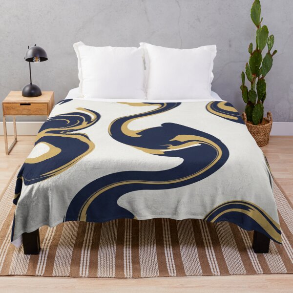 Item preview, Gold and Navy Shapes on White Background designed and sold by Owcomm.