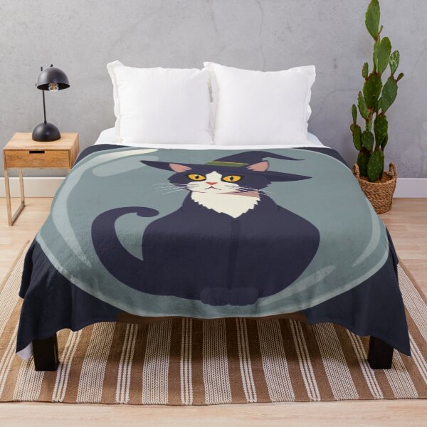 Item preview, Witch Cat in a Crystal Ball – Magical Feline Vision designed and sold by apoknight.