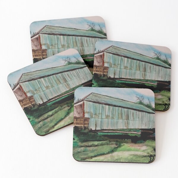 Item preview, Covered Bridge - Turtle Creek designed and sold by Dureall Ramsdell.
