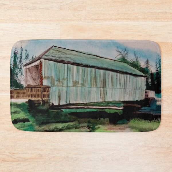 Item preview, Covered Bridge - Turtle Creek designed and sold by Dureall Ramsdell.