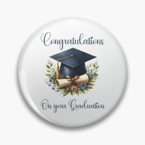 Item preview, Congratulations Graduation Card with Cap and Scroll designed and sold by BuxomBabe21.
