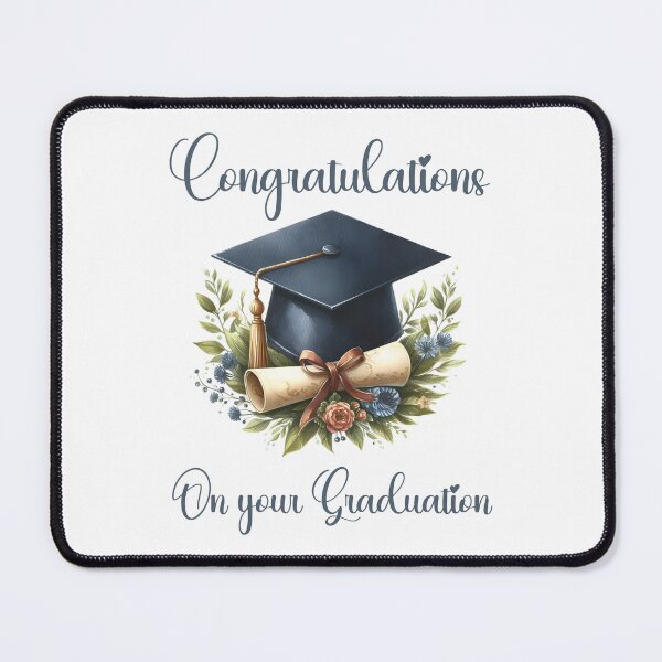 Item preview, Congratulations Graduation Card with Cap and Scroll designed and sold by BuxomBabe21.