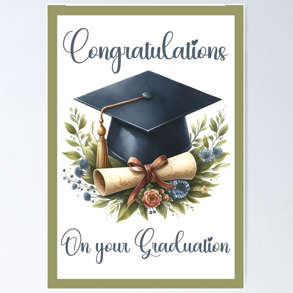 congratulations grad card Congratulations, grad!