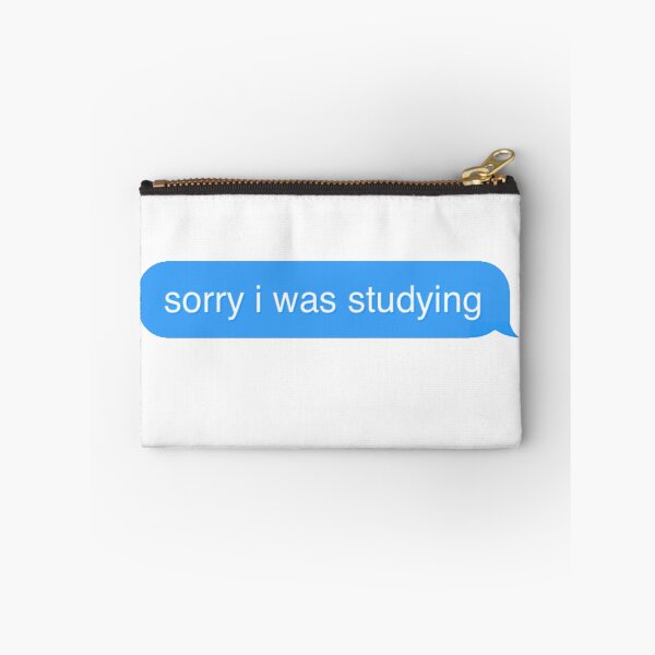 Item preview, "sorry i was studying" designed and sold by tea-rex23.