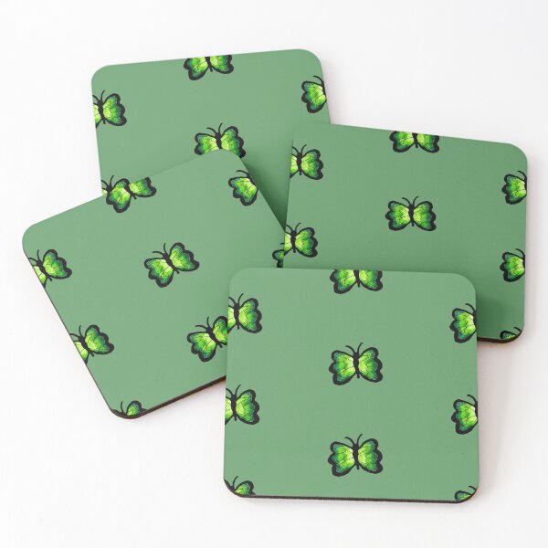 Item preview, Animal: Green Butterfly designed and sold by DoodlesByPapaya.