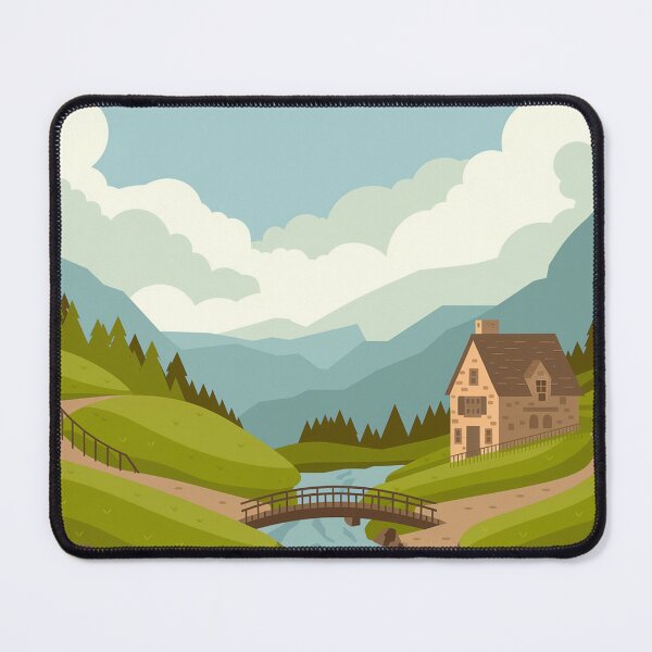 Item preview,  Mountain landscape. designed and sold by Lilashakti ⭐️ ⭐️ ⭐️ ⭐️ ⭐️.