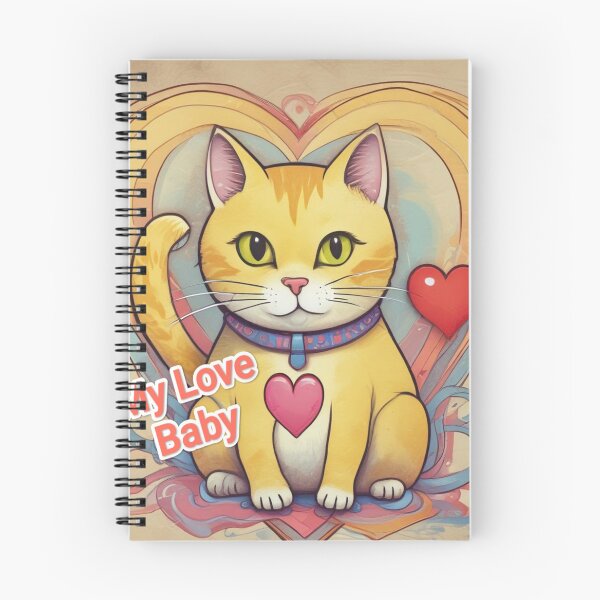 Aperçu de l'œuvre Chat d'amour Saint-Valentin – Mon bébé créée et vendue par mostafa gebril  ⭐⭐⭐⭐⭐.
