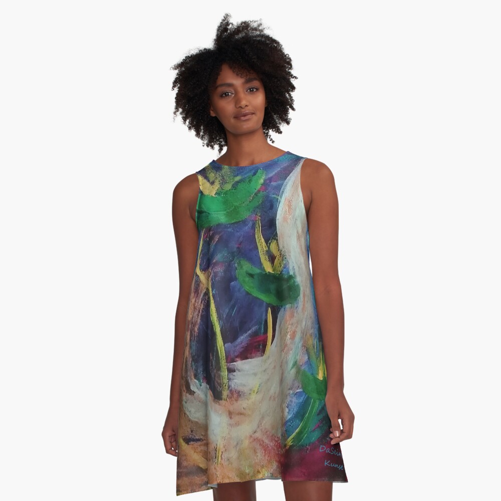 Item preview, A-Line Dress designed and sold by Auszeitklang.