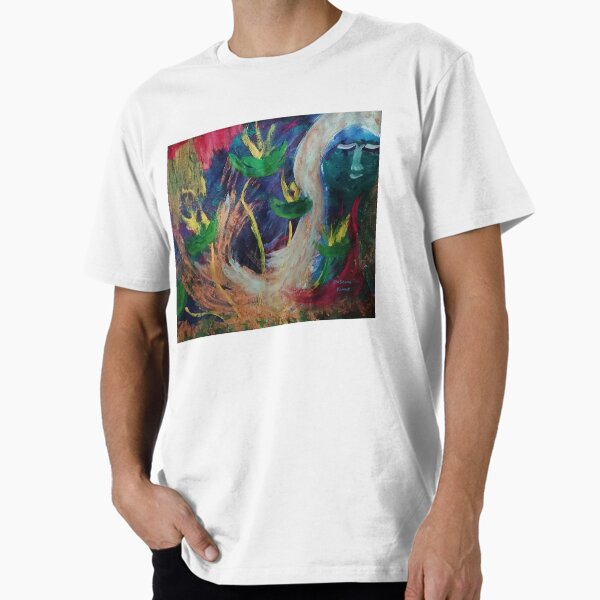 Being is art, original painting 62x42 Gouache Premium T-Shirt