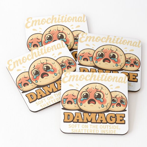 Item preview, Emochitional Damage – Soft on the Outside, Shattered Inside designed and sold by Snackwear Apparel.