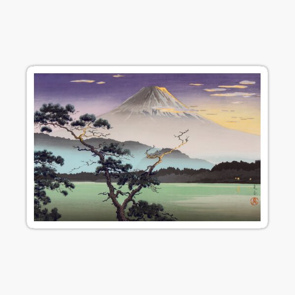 Item preview, Fuji from Lake Sai - Evening View from Lake Sai designed and sold by Onodera.