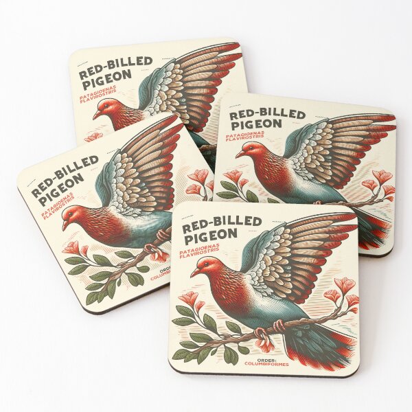 Item preview, Red-billed Pigeon designed and sold by theAVIARY7.