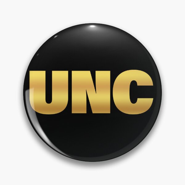 Item preview, UNC in Gold Bold designed and sold by Memes N Lore .