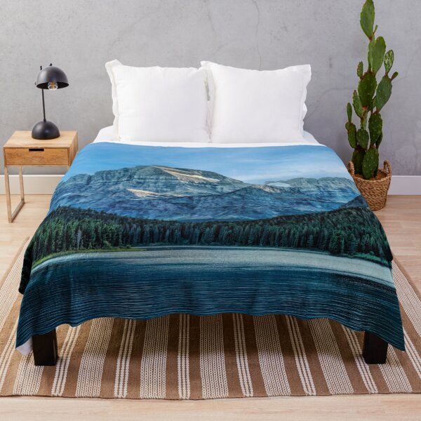 Item preview, The Blue Mountains of Glacier National Park, Montana designed and sold by Kay Brewer.