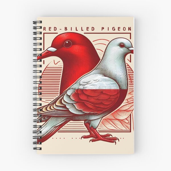 Item preview, Red-billed Pigeon 3 designed and sold by theAVIARY7.