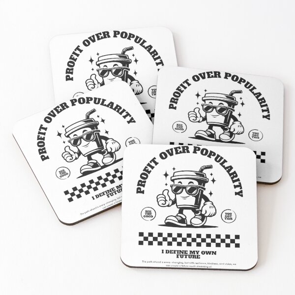 Item preview, Profit over popularity – focus instead of fake fame designed and sold by ByZimbo.