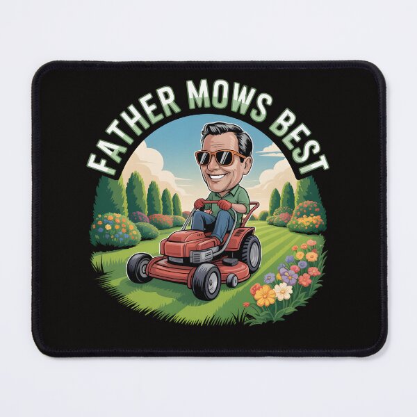 Item preview, Father Mows Best Gardener Dad Lawn Care – Funny Gift Shirt designed and sold by Slavicsoul.