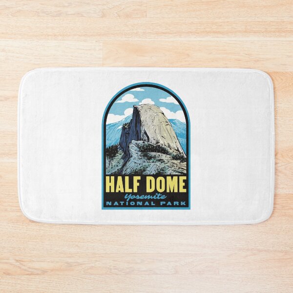 Item preview, Half Dome Yosemite National Park Retro designed and sold by HalpinDesign.