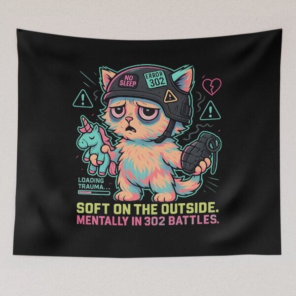Item preview, Soft Exterior, Tough Mental Battles designed and sold by MysticArtisan.