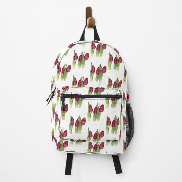 Item preview, Bold Grace - Red Tulip Watercolor Elegance designed and sold by PinkRhinoArt.