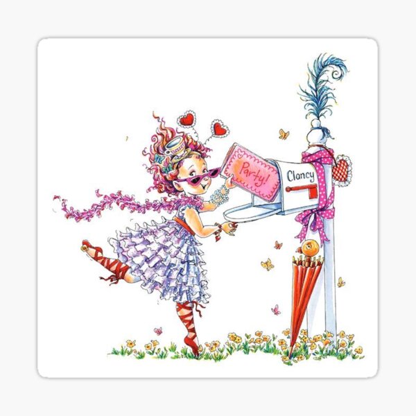 Item preview, fancy nancy party mail designed and sold by shop-4-mal.