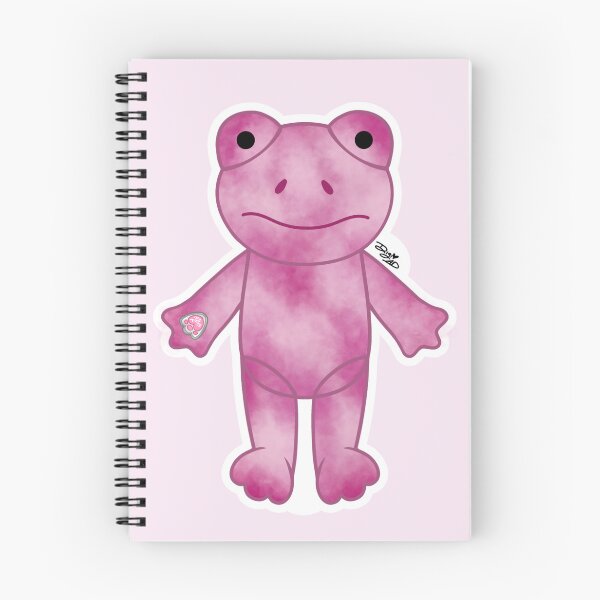 Item preview, Build a Bear TOADally Tie-Dye Pink Frog designed and sold by digidoodles.