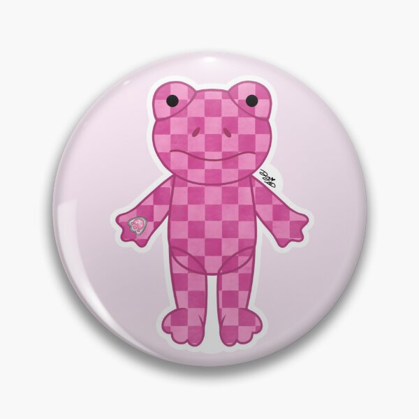 Item preview, Build a Bear Leaps of Love Pink Frog designed and sold by digidoodles.