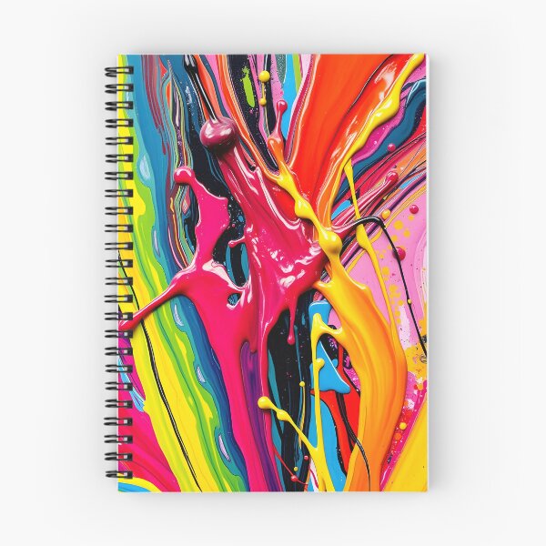 Item preview, Gloss Paints Splashed Over Canvas designed and sold by DMT-FM.