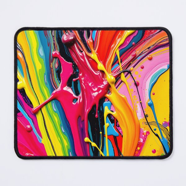 Item preview, Gloss Paints Splashed Over Canvas designed and sold by DMT-FM.
