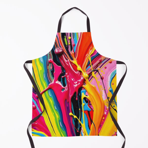 Item preview, Gloss Paints Splashed Over Canvas designed and sold by DMT-FM.