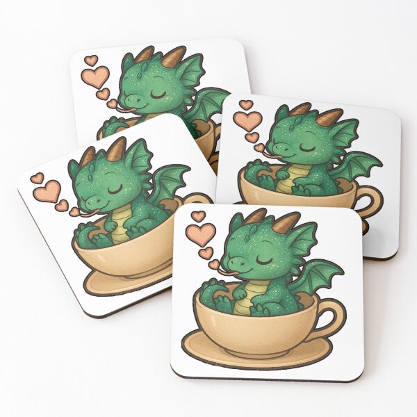 Item preview, Snoozing Teacup Dragon designed and sold by Abracadabra92.