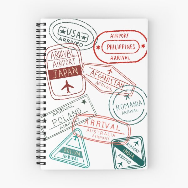 Item preview, Passport Stamps designed and sold by FromMeTuYou.